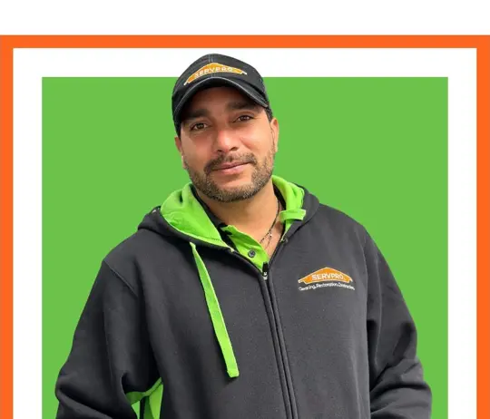 Magdiel Marcano, team member at SERVPRO of Montgomery County