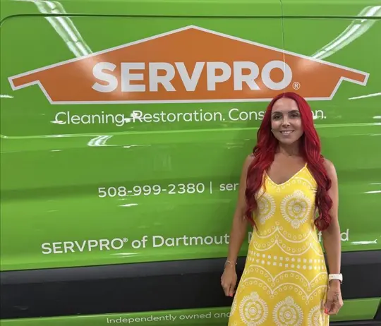 Darcey Prenda, team member at SERVPRO of Dartmouth / New Bedford