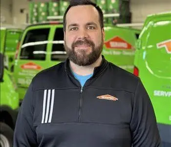 Patrick Webb , team member at SERVPRO of Dartmouth / New Bedford