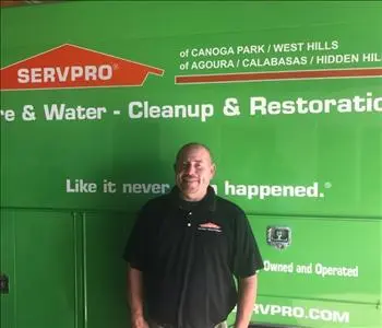 Nelson Alas, team member at SERVPRO of Canoga Park / West Hills