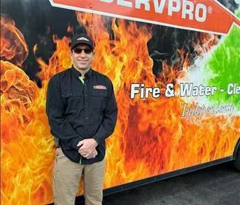 Jake Griffis, team member at SERVPRO of North Rensselaer / South Washington Counties