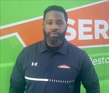 DeAngelo Washington, team member at SERVPRO of Downtown Oklahoma City, Midtown