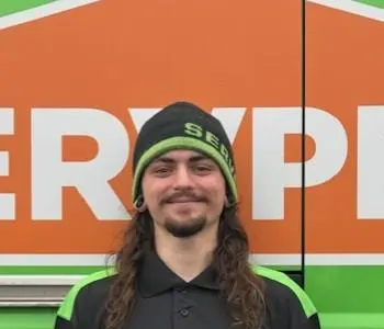 Domonick Souder , team member at SERVPRO of Kingston, Pittston City and Wyoming County