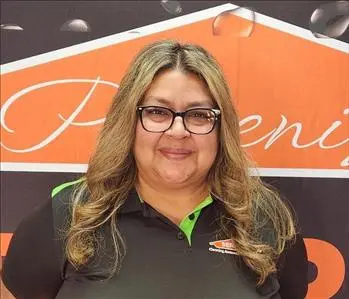 Frances Fernandez, team member at SERVPRO of East Phoenix