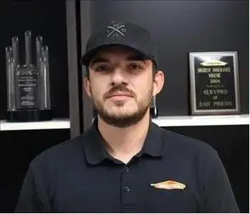 Justin Mackey, team member at SERVPRO of East Phoenix