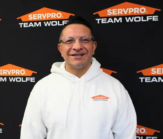 David Moreno, team member at SERVPRO of St. Louis Central