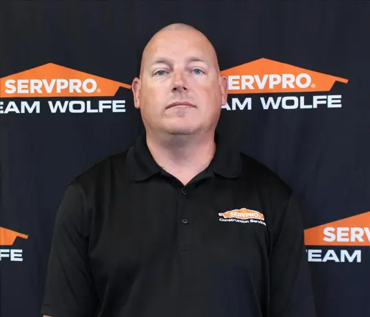 Ryan Rehg, team member at SERVPRO of St. Louis Central