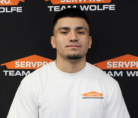Octavio Tinoco, team member at SERVPRO of St. Louis Central