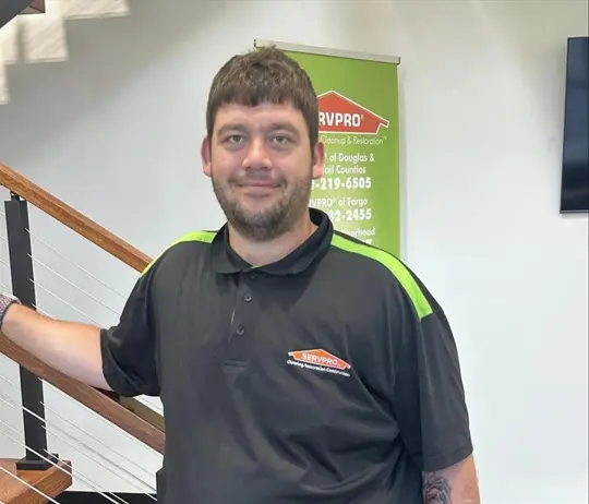 Zac Long, team member at SERVPRO of Douglas & Ottertail Counties