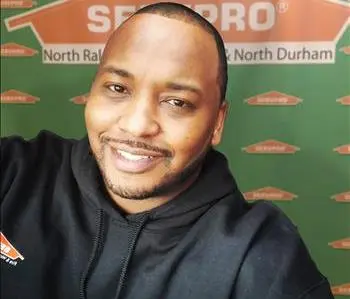 Brandon, team member at SERVPRO of Wake Forest