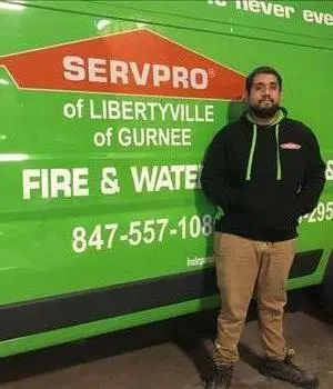 John R, team member at SERVPRO of Highland Park, Deerfield