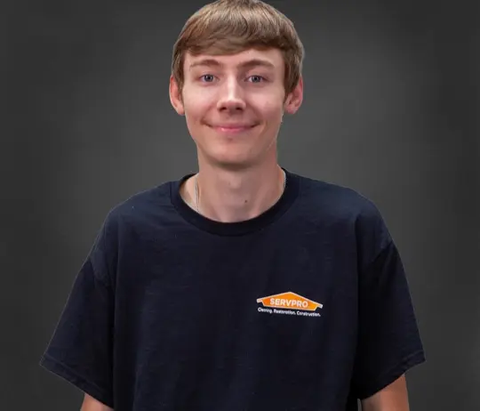 Hunter Lepley, team member at SERVPRO of Southeast Grand Rapids