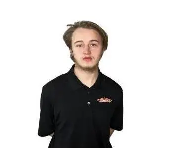 Dylan Kimble, team member at SERVPRO of Southern Lorain County