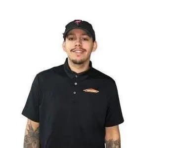 Chris Morales, team member at SERVPRO of Southern Lorain County