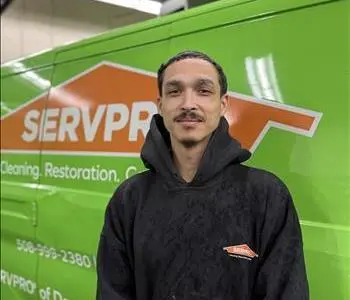 Tyler Longton, team member at SERVPRO of Fall River