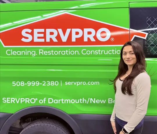 Ashlyn Lynch, team member at SERVPRO of Fall River