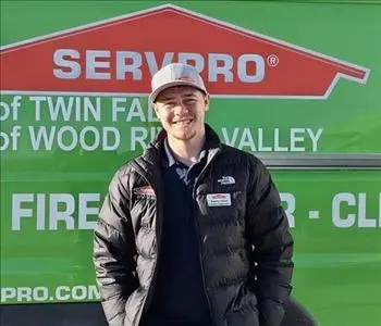 Branden Schiess, team member at SERVPRO of Wood River Valley