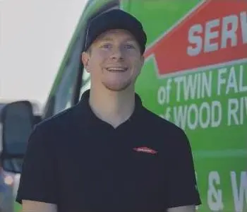 David Ahrens, team member at SERVPRO of Wood River Valley