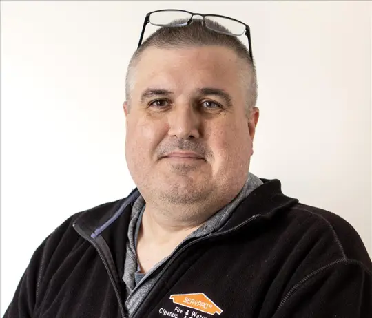 Joseph Thornton, team member at SERVPRO of Alexandria