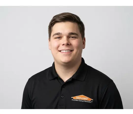 Dylan Perdue, team member at SERVPRO of Ames