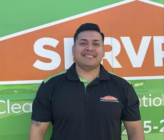 Ernesto Rangel, team member at SERVPRO of Point Loma
