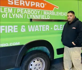 Eliseo Gonzalez, team member at SERVPRO of Lynn / Lynnfield
