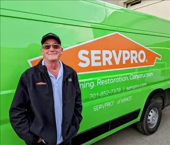 Phil Lawton, team member at SERVPRO of Minot