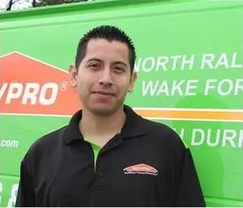 Juan, team member at SERVPRO of Southeast Raleigh, Garner