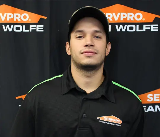 Jose Boscan Andrade, team member at SERVPRO of Bridgeton / Florissant