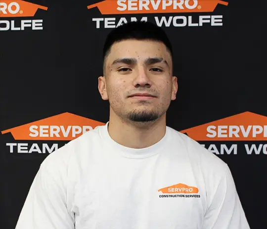 Octavio Tinoco, team member at SERVPRO of St. Louis City South