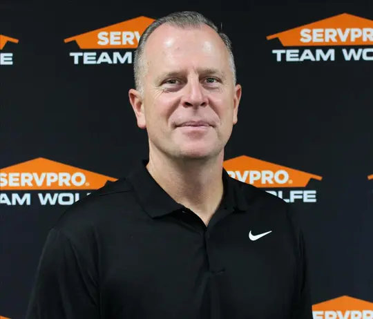 Brock Kroenlein, team member at SERVPRO of St. Louis City South