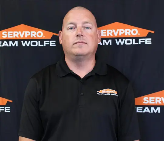 Ryan Rehg, team member at SERVPRO of St. Louis City South