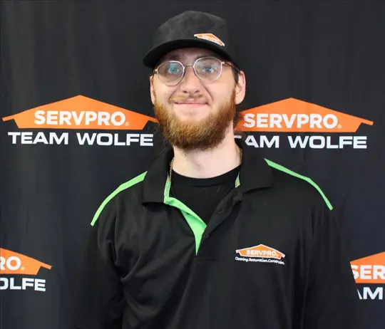 Tanner Sparks, team member at SERVPRO of St. Louis City South