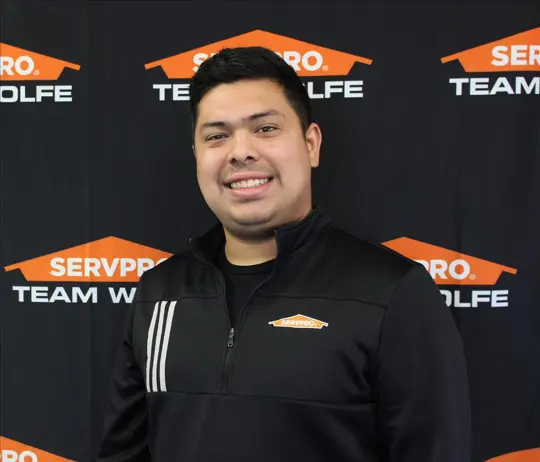 Juan Rivas, team member at SERVPRO of St. Louis City South