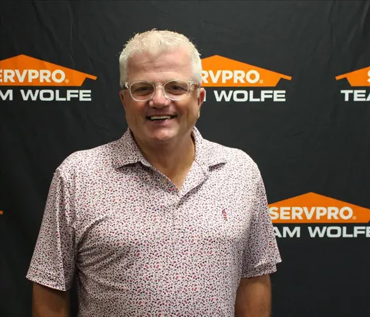 Scotty Harvey, team member at SERVPRO of St. Louis City South