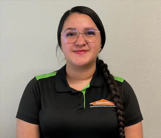 Brenda Mendez Colmenares, team member at SERVPRO of NE Hillsborough County / Plant City