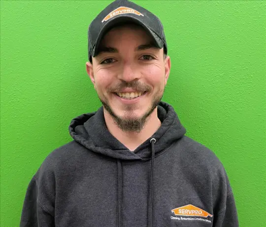 Dylan Sweet, team member at SERVPRO of Decorah