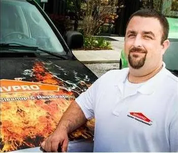 Michael "MJ" Johnson, team member at SERVPRO of Maitland / Casselberry