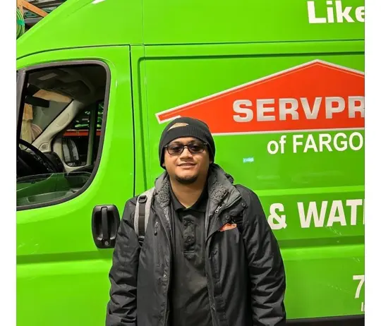 Asahi Kondo, team member at SERVPRO of Fargo