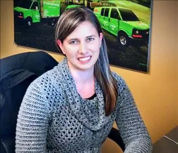 Libby Dasenbrock, team member at SERVPRO of Belleville-O'Fallon
