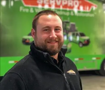 Nathan Whitehead, team member at SERVPRO of Belleville-O'Fallon