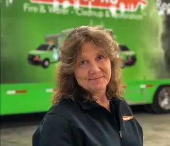 Lorinda Huddlestun, team member at SERVPRO of Belleville-O'Fallon