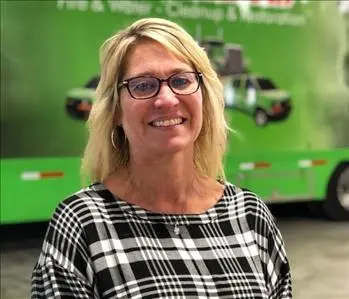 Pam Hardiek, team member at SERVPRO of Belleville-O'Fallon