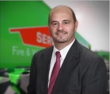Brian McCallister, team member at SERVPRO of Belleville-O'Fallon
