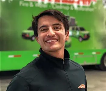 Angel Molina, team member at SERVPRO of Belleville-O'Fallon
