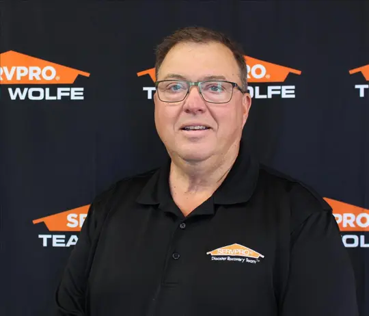 Gary Whitehead, team member at SERVPRO of Belleville-O'Fallon