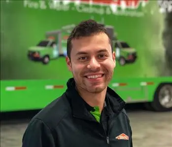 Jorge Caldera, team member at SERVPRO of Belleville-O'Fallon