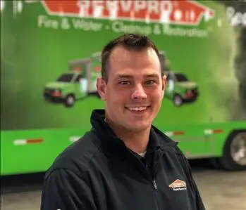 Hank Zerruzen, team member at SERVPRO of Belleville-O'Fallon
