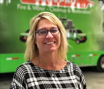 Pam Hardiek, team member at SERVPRO of Alton, Edwardsville & Granite City