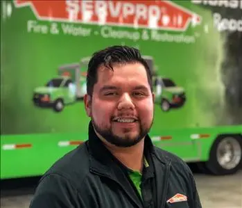 Eddie Salgado, team member at SERVPRO of Alton, Edwardsville & Granite City